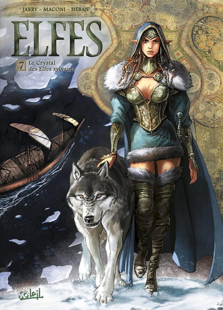 Nicolas Jarry: Le crystal des elfes sylvains (French language, 2014)