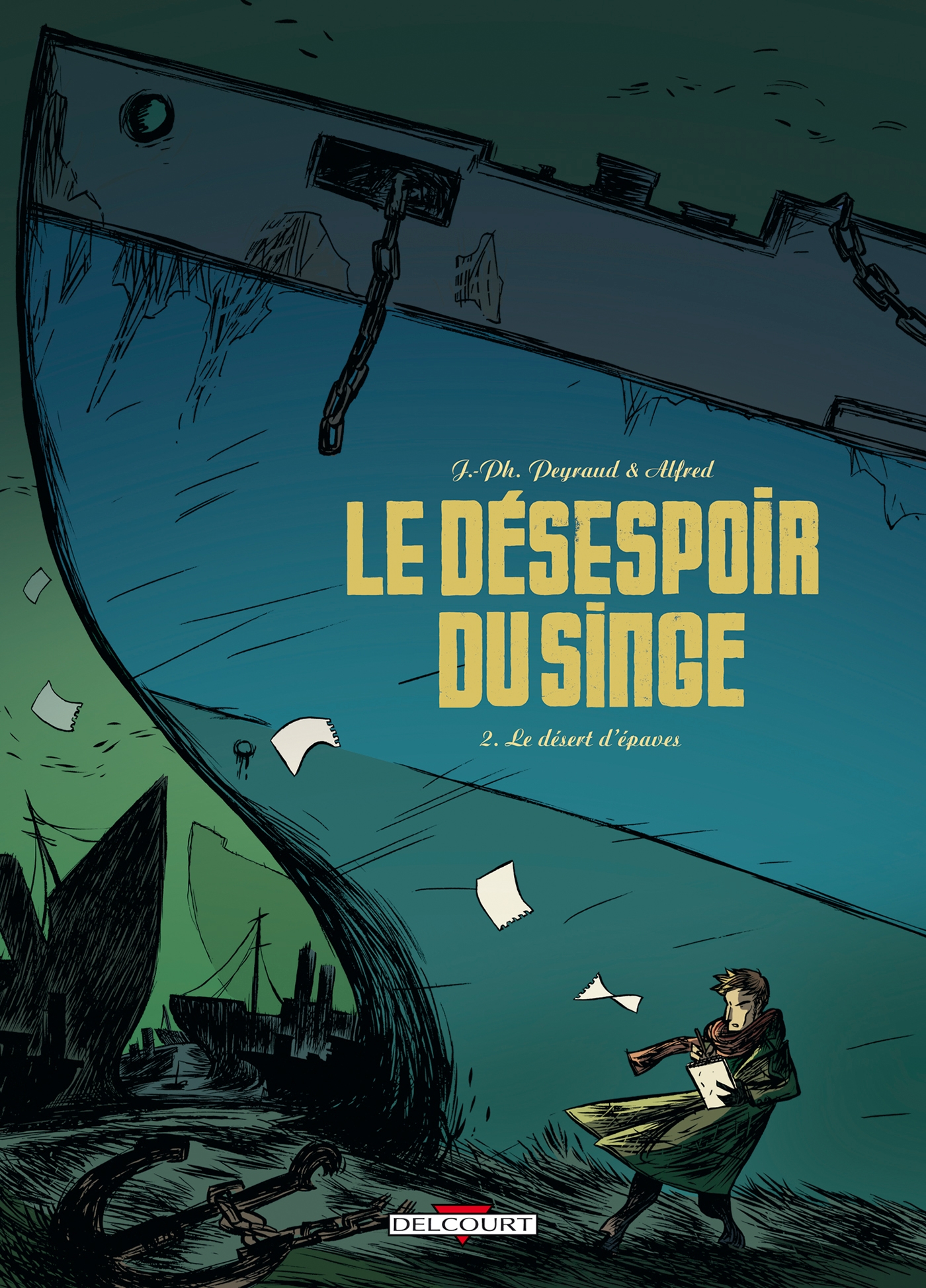 Delf, Jean-Philippe Peyraud: Le Désert d’épaves (Hardcover, french language, Delcourt)