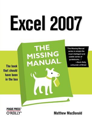 Matthew MacDonald: Excel 2007 (2007, Pogue Press/O'Reilly)