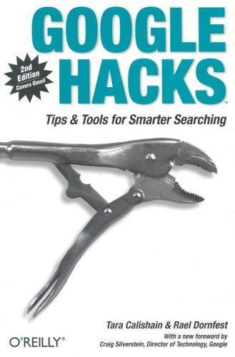 Rael Dornfest: Google hacks (2005, O’Reilly Media)