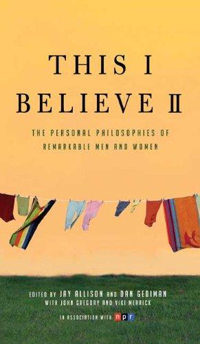 Jay Allison, Dan Gediman: This I Believe II (Paperback, Holt Paperbacks)