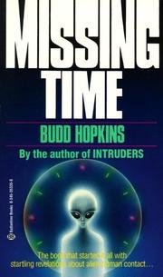 Budd Hopkins: Missing Time (Paperback, 1988, Ballantine Books)