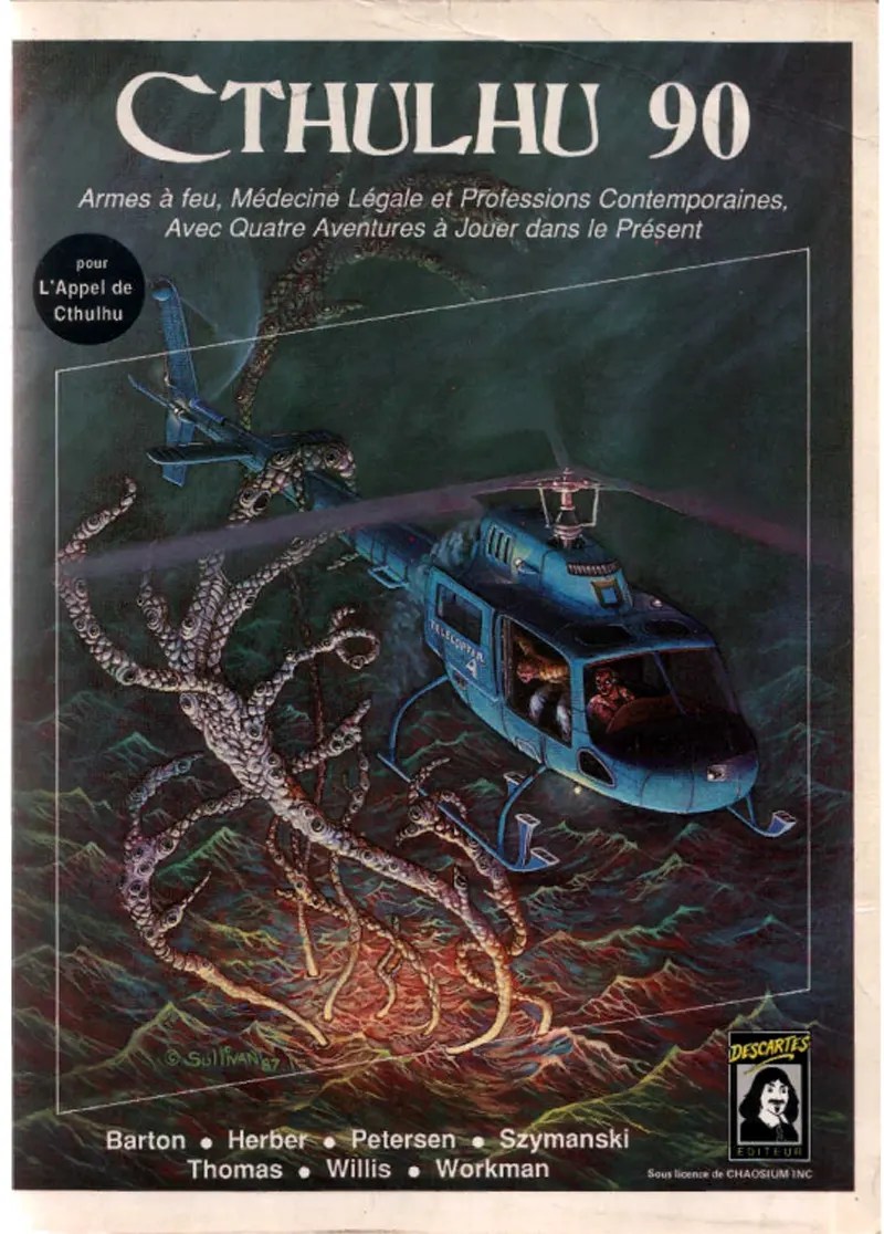 Sandy Petersen: Cthulhu 90 (French language)
