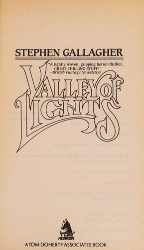 Stephen Gallagher: Valley of Lights (Paperback, 1988, Tor Books)