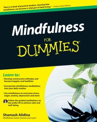 Shamash Alidina: Mindfulness for Dummies With CDROM
            
                For Dummies Lifestyles Paperback (2010, For Dummies, John Wiley)