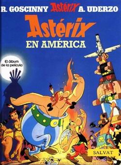 Uderzo.: Astérix en América (Spanish language, 2003, Salvat)