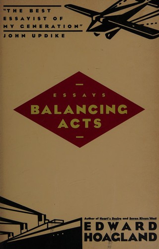 Edward Hoagland: Balancing Acts (Paperback, 1993, Touchstone Books)