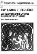 Hélène Millet: Suppliques et requêtes (French language, 2003, Ecole française de Rome)