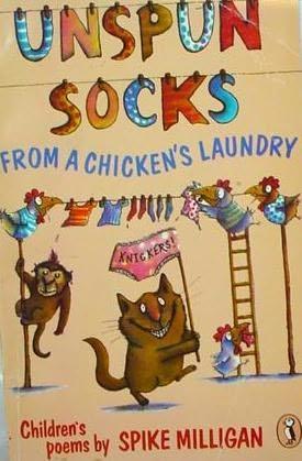 Spike Milligan: Unspun socks froma chicken's laundry (1982, Puffin)