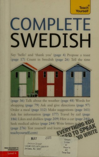 Vera Croghan: Complete Swedish (Swedish language, 2010, McGraw Hill, McGraw-Hill)