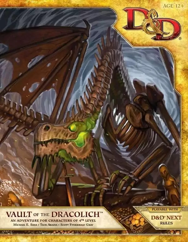 Michael E Shea, Teos Abadia, Scott Fitzgerald Gray: Vault of the Dracolich (Paperback, 2014, Wizards of the Coast)