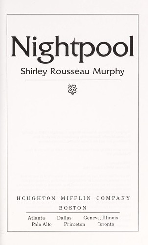 Jean Little: Nightpool (Houghton Mifflin Reading:  The Literature Experience) (Houghton Mifflin Company)