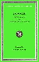 Nonnus of Panopolis: Dionysiaca (1984, Harvard University Press, W. Heinemann)