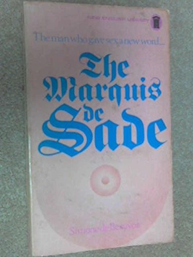 Simone de Beauvoir: The Marquis de Sade (1972, New English Library)