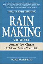 Ford Harding: Rainmaking (2008, Adams Media Corporation)
