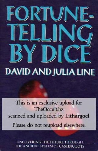 David Line: Fortune-telling by dice (Paperback, 1997, Diamond Books)