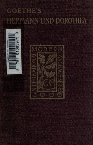 Johann Wolfgang von Goethe: Goethes Hermann und Dorothea (1904, Ginn)