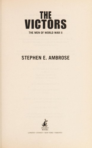 Stephen E. Ambrose: The Victors (2009, Hinkler Book Distributors, [distributor] HarperCollins Distribution Services)