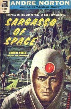 Andre Norton: Sargasso of Space (1964, Ace Books)