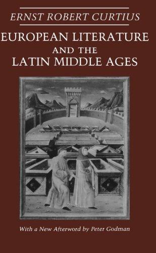 Ernst Robert Curtius: European literature and the Latin Middle Ages (1990, Princeton University Press)