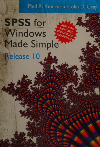 Paul R. Kinnear: SPSS for Windows made simple (2000, Psychology Press)