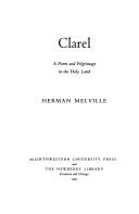 Herman Melville: Clarel (Hardcover, Northwestern University Press)