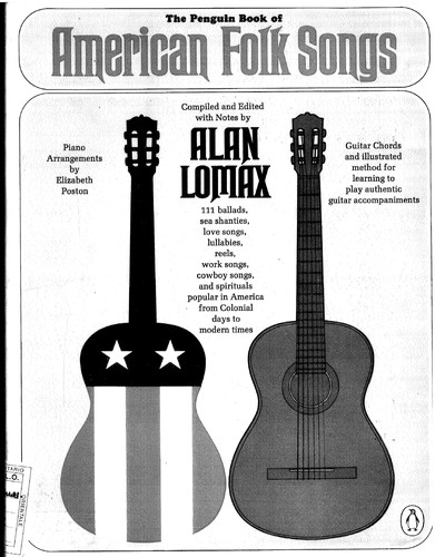 Alan Lomax, E. Posten: American Folk Songs, The Penguin Book of (Paperback, Penguin (Non-Classics))