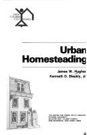 James W. Hughes: Urban homesteading (1975, Center for Urban Policy Research, Rutgers University)