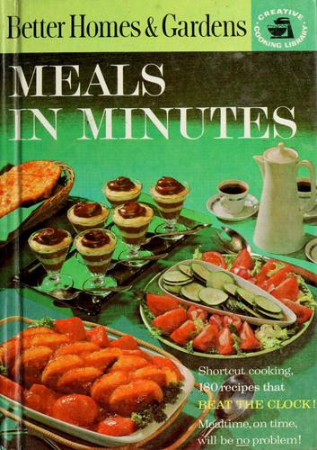 منصة شليله: Meals in minutes (Hardcover, 1963, Meredith Press)
