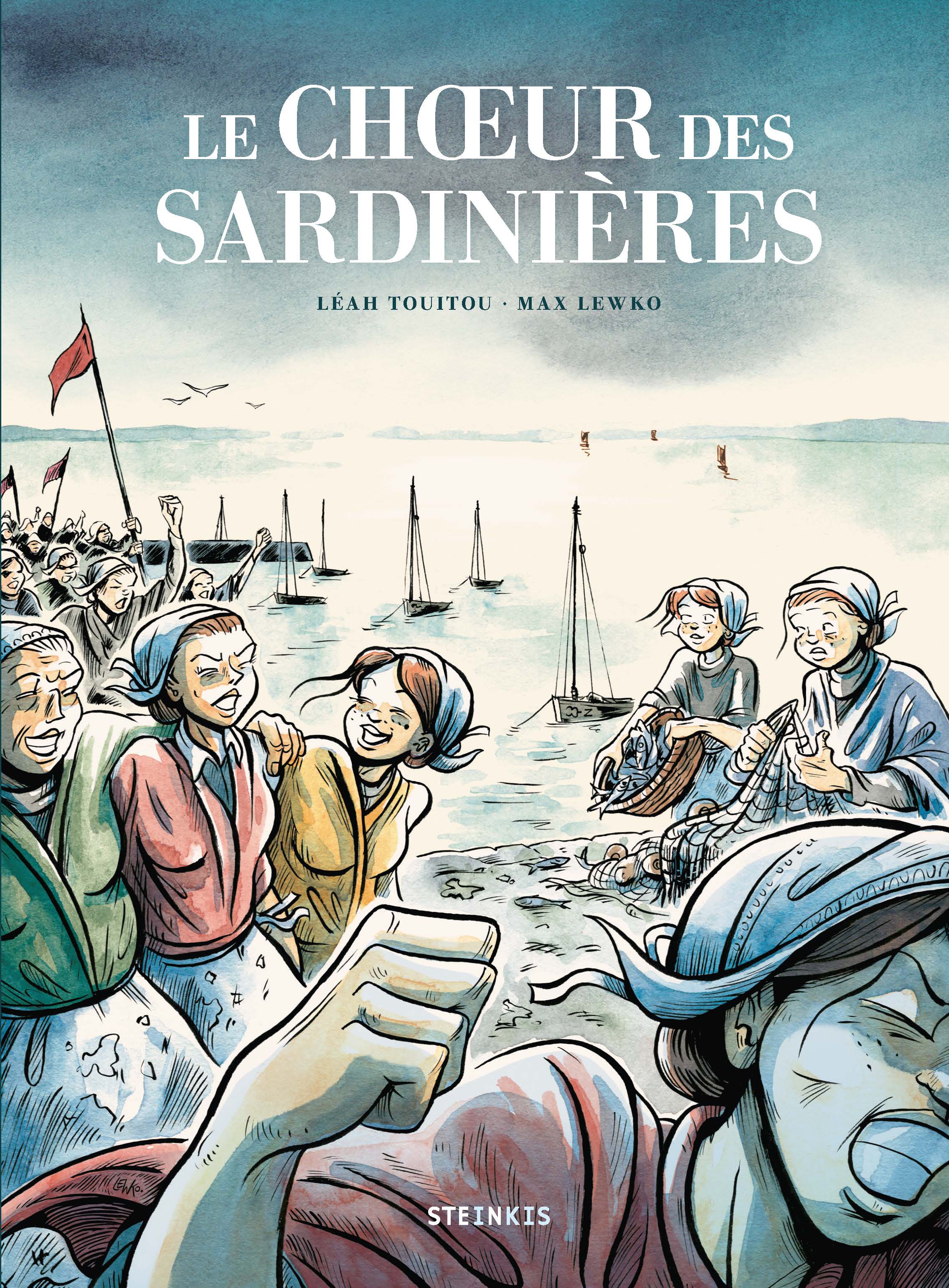 Léah Tohitou, Max Lewko: Le Chœur des sardinières (GraphicNovel, français language, 2025, Stenikis)