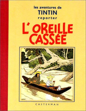 Hergé: L'Oreille cassée (mini-album en noir et blanc) (French language, 1986, Casterman)
