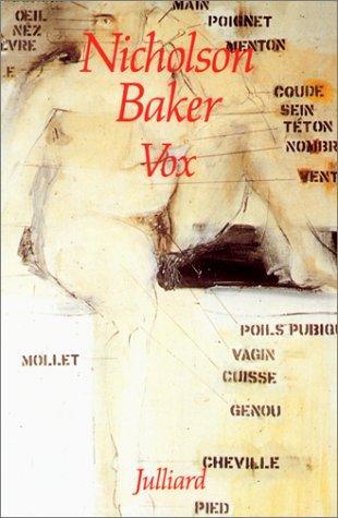 Nicholson Baker: Vox (French language, 1993)