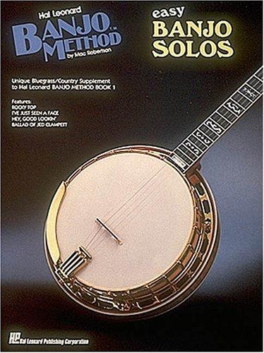 Will Schmid, Mac Robertson, Robbie Clement: Easy Banjo Solos (Paperback, Hal Leonard Corporation)