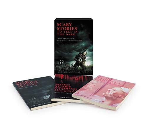 Schwartz, Alvin: Scary Stories 3-Book Box Set Movie Tie-in Edition: Scary Stories to Tell in the Dark, More Scary Stories to Tell in the Dark, Scary Stories 3 (2019, HarperCollins)
