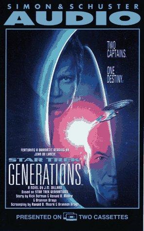 J. M. Dillard, Ronald D. Moore, Rick Berman, Brannon Braga: Star Trek Generations Cassette (AudiobookFormat, 1994, Audioworks)