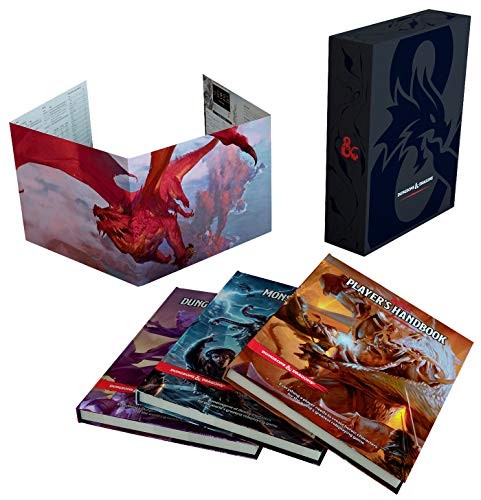 Wizards RPG Team: Dungeons & Dragons Core Rulebooks Gift Set (Hardcover, Wizards of the Coast)