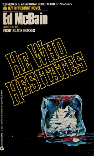 Ed McBain: He Who Hesitates (Avon Books)