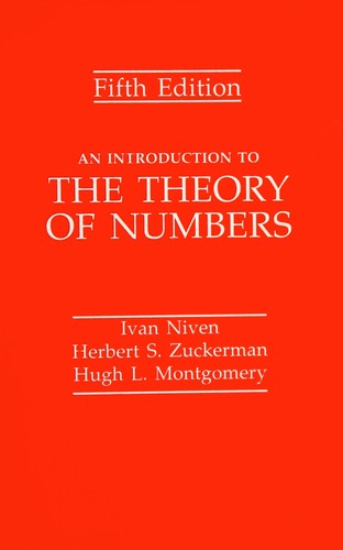 Ivan Morton Niven: An introduction to the theory of numbers (2000, John Wiley and Sons)