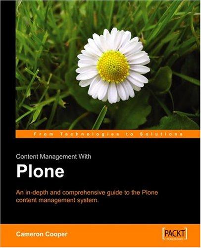 Cameron Cooper: Building Websites With Plone (Paperback, Packt Publishing)