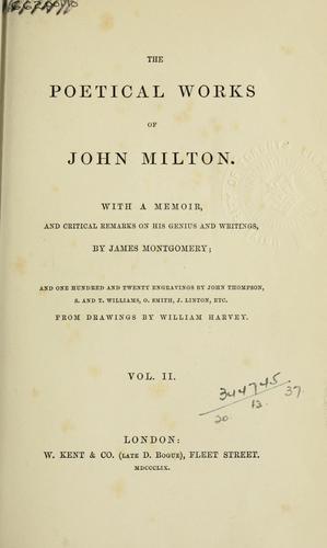 John Milton: Poetical works. (1852, S. Andrus)
