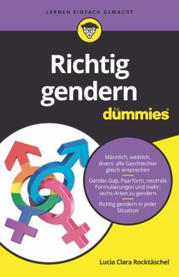 Lucia Clara Rocktäschel: Richtig Gendern Für Dummies (German language, 2021, Wiley & Sons, Limited, John)