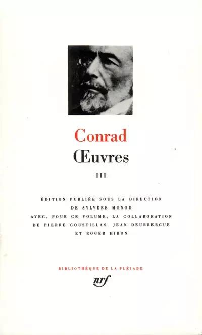 Joseph Conrad: Œuvres (French language, 1987, Éditions Gallimard)