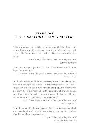 Juliette Fay, Juliette Fay: The Tumbling Turner Sisters (2016, Gallery Books)