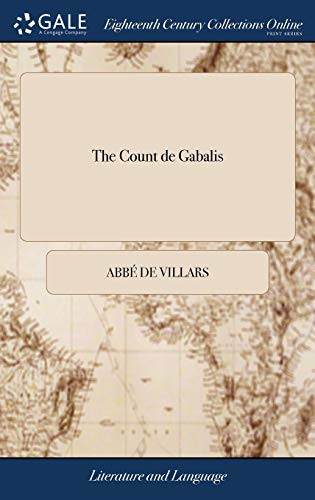 Villars abbé de: The Count de Gabalis : Being a Diverting History of the Rosicrucian Doctrine of Spirits, Viz. Sylphs, Salamanders, Gnomes, and Dæmons (Hardcover, 2018, Gale Ecco, Print Editions)