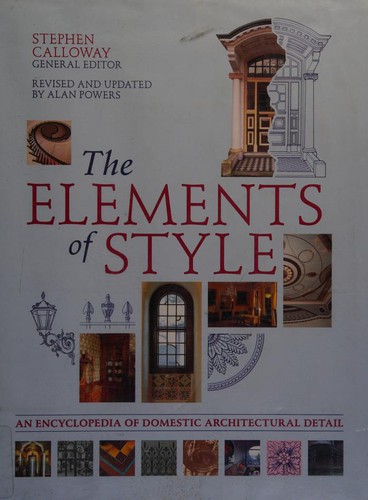 Alan Powers: The Elements of Style (Hardcover, 2005, Firefly Books)