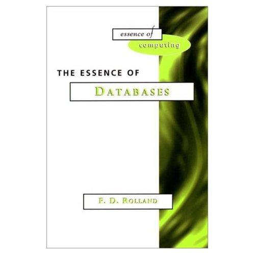 F. D. Rolland: The essence of databases (1997, Prentice Hall)