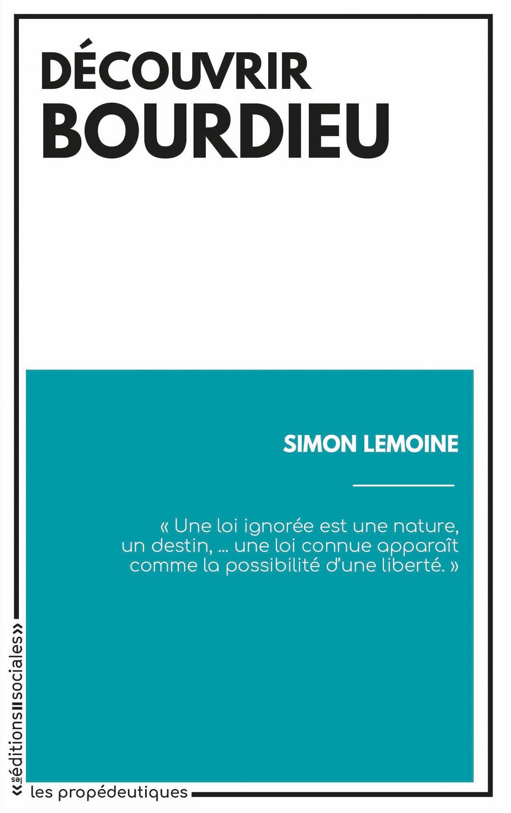 Pierre Bourdieu: Découvrir Bourdieu (French language, 2020, Éditions sociales)