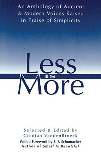 Goldian Schumacher, E. F.: Less is more (1996)