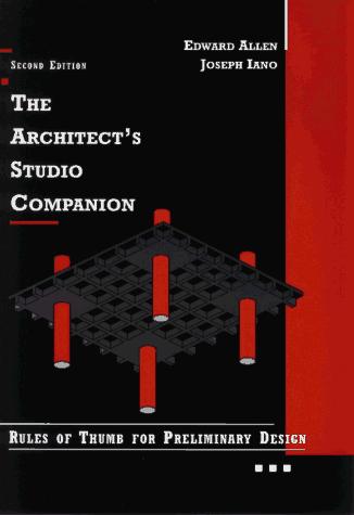 Allen, Edward: The architect's studio companion (1995, Wiley)