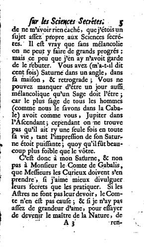 Villars abbé de: Comte de Gabalis; ou, Entretiens sur les sciences secretes (French language, 1715, Chez P. de Coup)